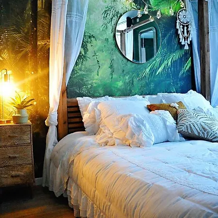 L'evasion Romantique En Amazonie, Spa, Ecran Cinema, Day Use, Lit Baldaquin *