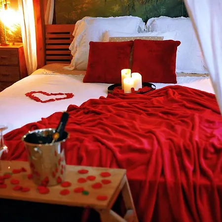 L'Evasion Romantique En Amazonie, Spa, 5 Min Centre Ville, Ecran Cinema, Day Use, Lit Baldaquin